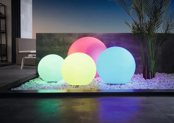 EGLO CONNECT-Z MONTEROLO-Z udendørs kugle i hvid