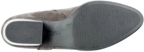 56.684.30 Gabor taupe - maat 8.5 enkellaars taupe - maat 8.5 Calandschoen