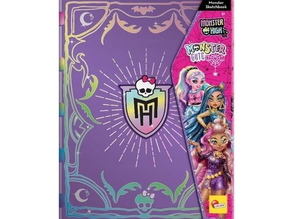 Lisciani's Monster High Cute Sketchbook Diary
