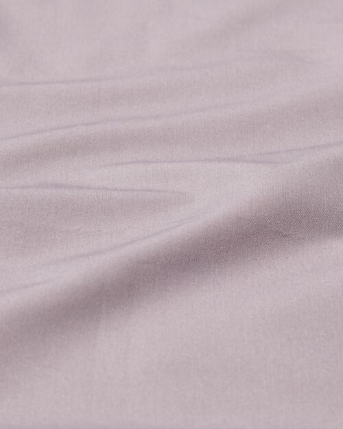housse de couette percale 200x200/220 mauve