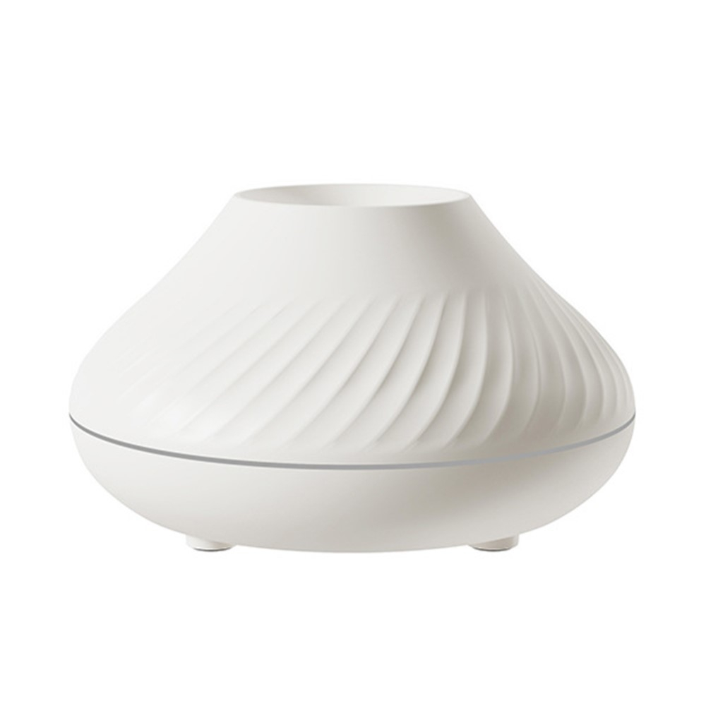 (130ml) USB Luftbefeuchter Aroma Öl Diffuser mit LED Beleuchtung - Weiss