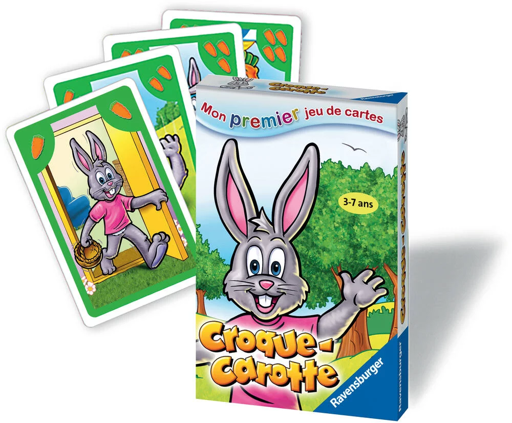 CROQUE CAROTTE ET JEU DE CARTES