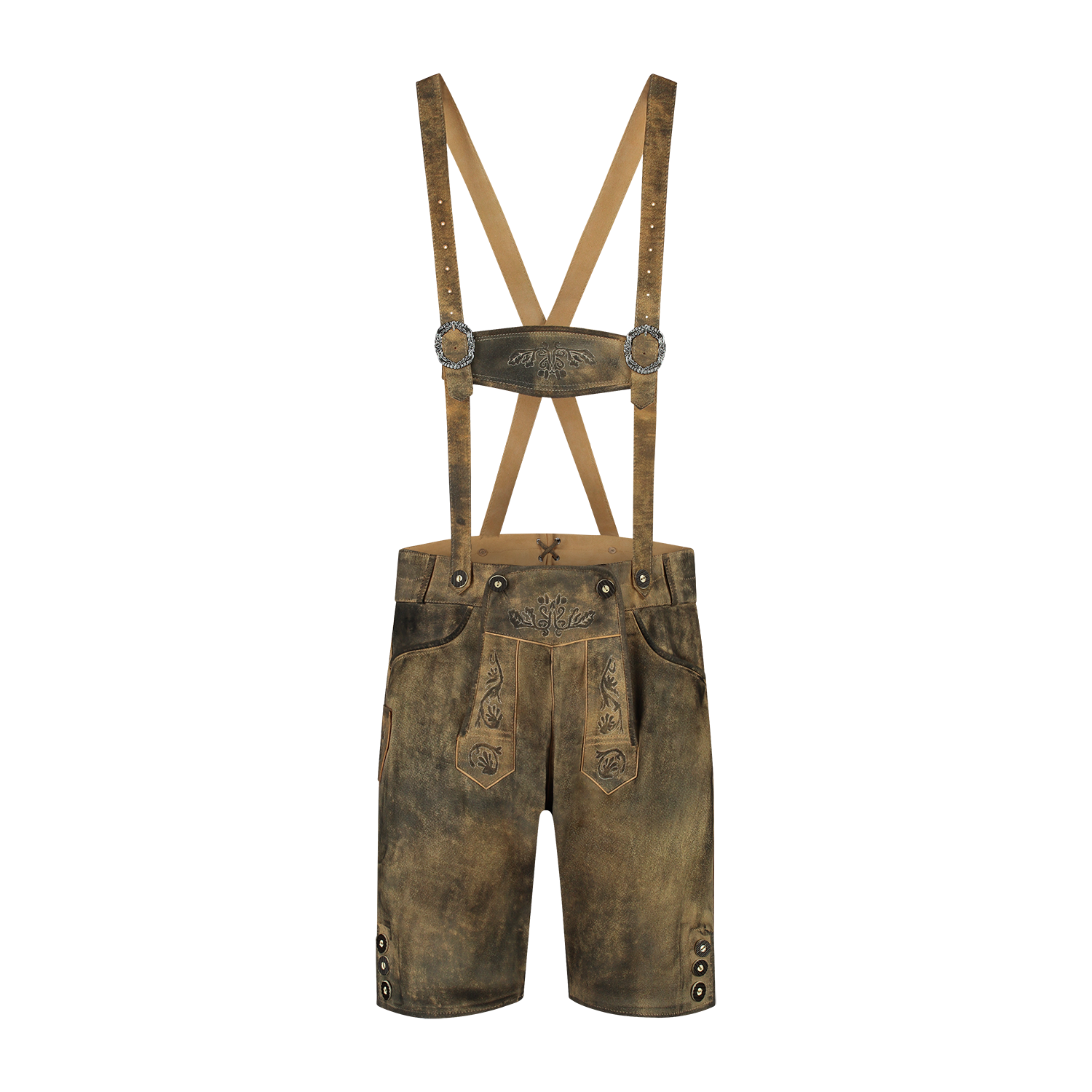 Lederhose Bruin Heren Leer