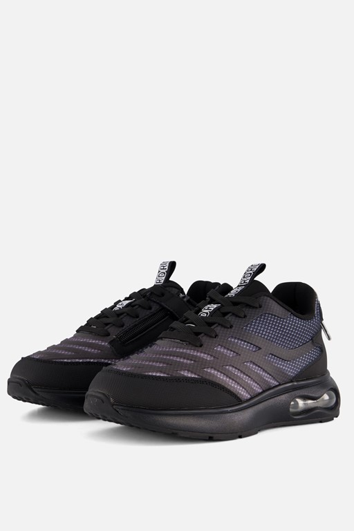 Red-Rag Sneakers zwart Textiel