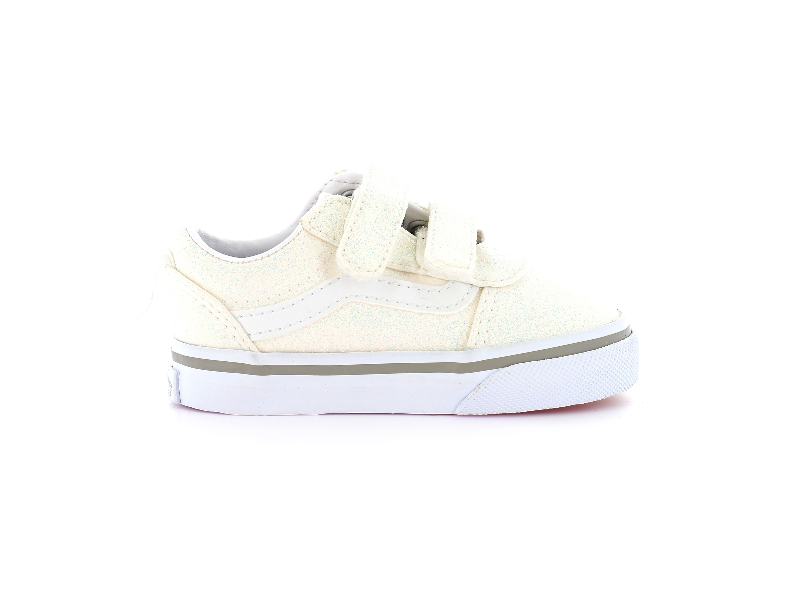 Vans-TD WARD V SPRING Glitter Blanc