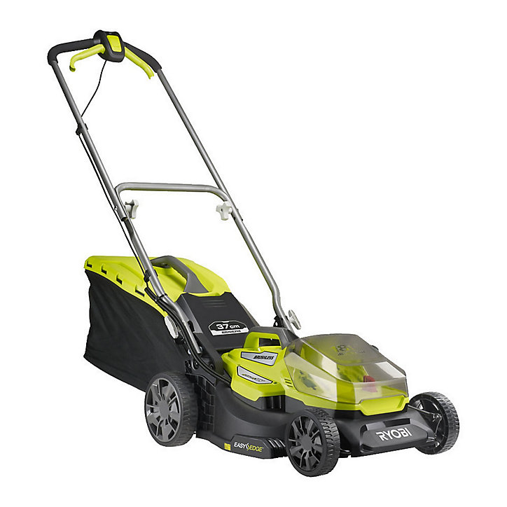 Tondeuse sans fil sur batterie Ryobi 18V 37cm (avec 1 batterie et 1 chargeur)