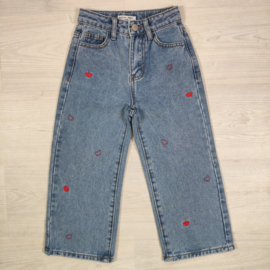 Denim sweetheart jeans