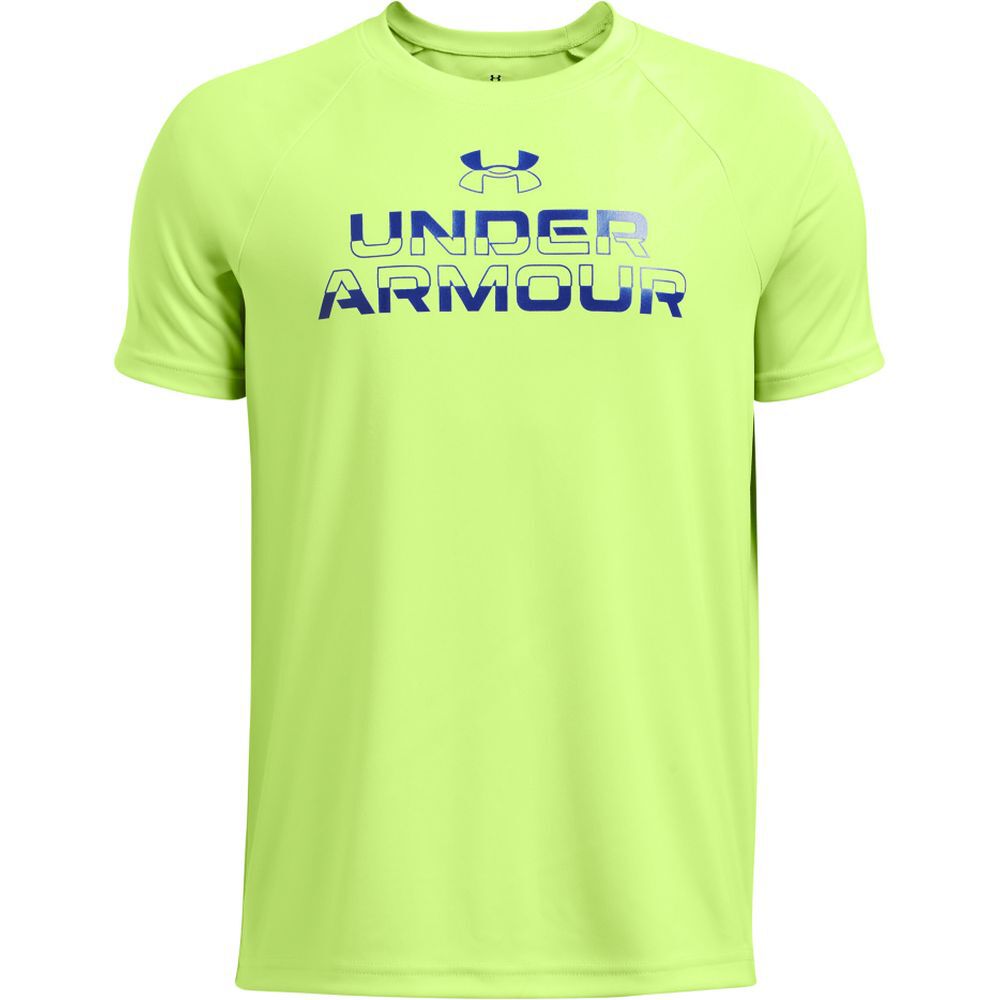Under ArmourBoys' UA Tech™ Split Wordmark SS