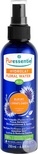 Puressentiel Hydrolat De Bleuet Bio Yeux Fatigués Peaux Délicates Spray 200ml
