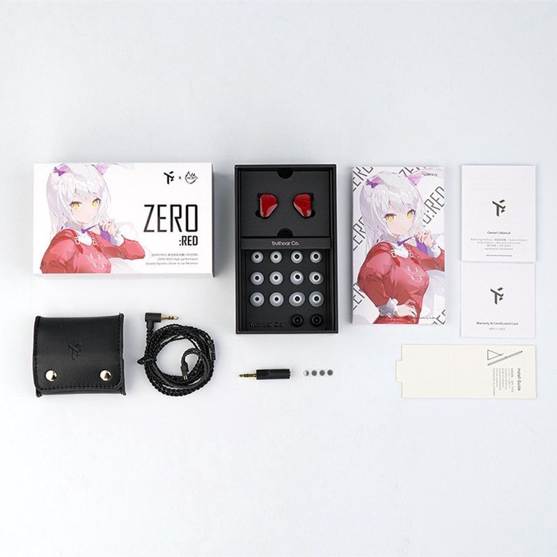 TRUTHEAR - Crinacle Zero - In-ear Hoofdtelefoon - Rood - Dual Dynamic Drivers