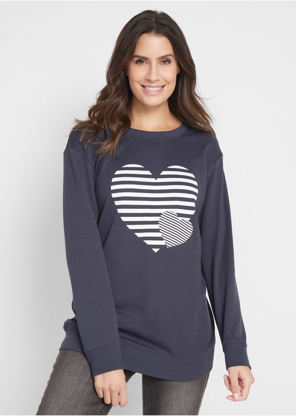 T-shirt manches longues coton, imprimé