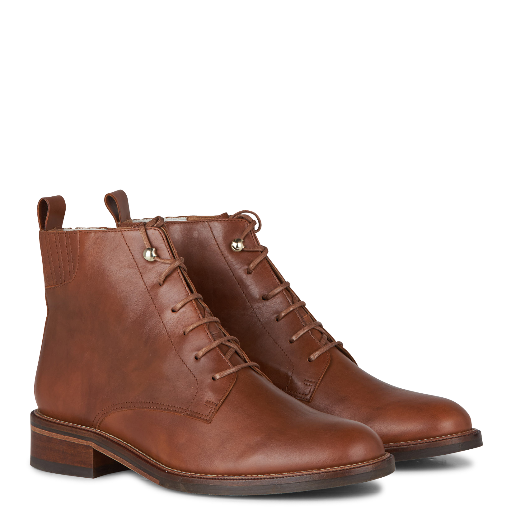 CANDIDE DESERT - Bottines en cuir | Marron
