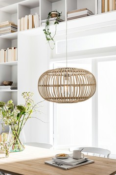 Hanglamp Indy bamboe naturel Ø55 cm