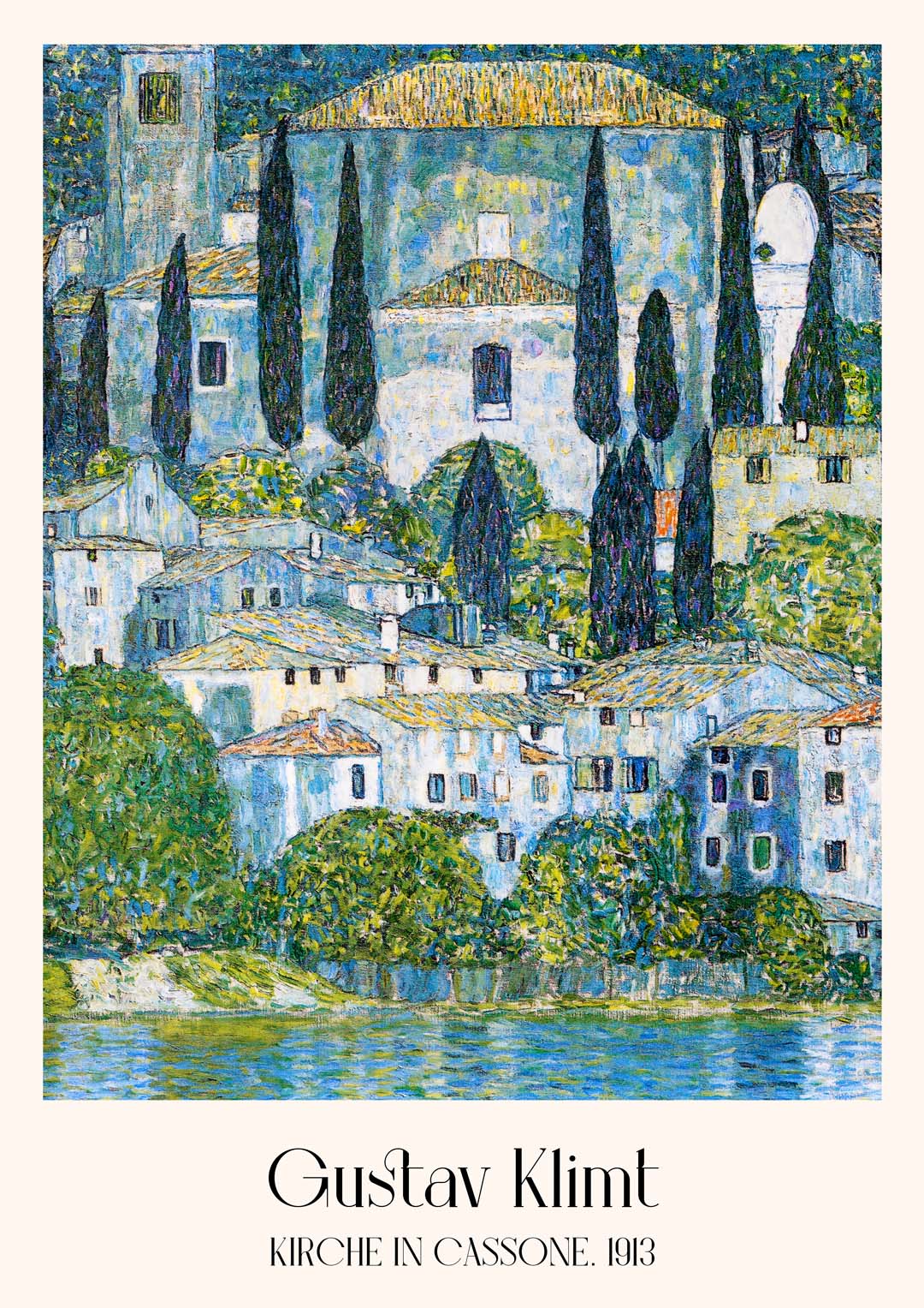 Kirche In Cassone von Gustav Klimt