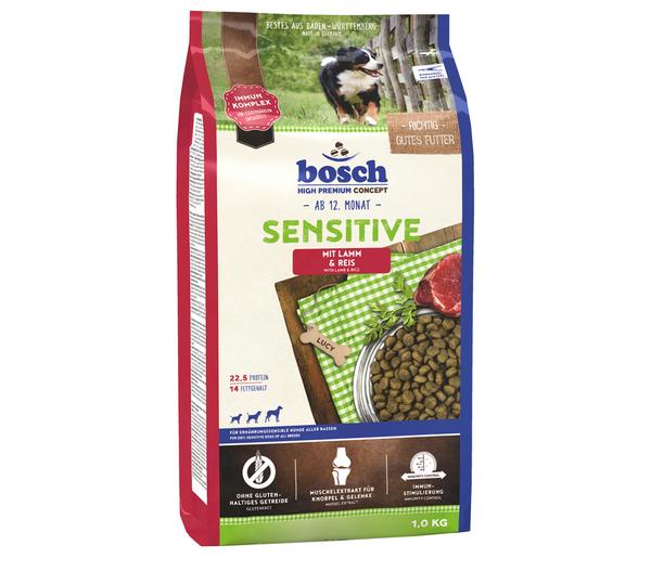 bosch Trockenfutter für Hunde Sensitive, Lamm