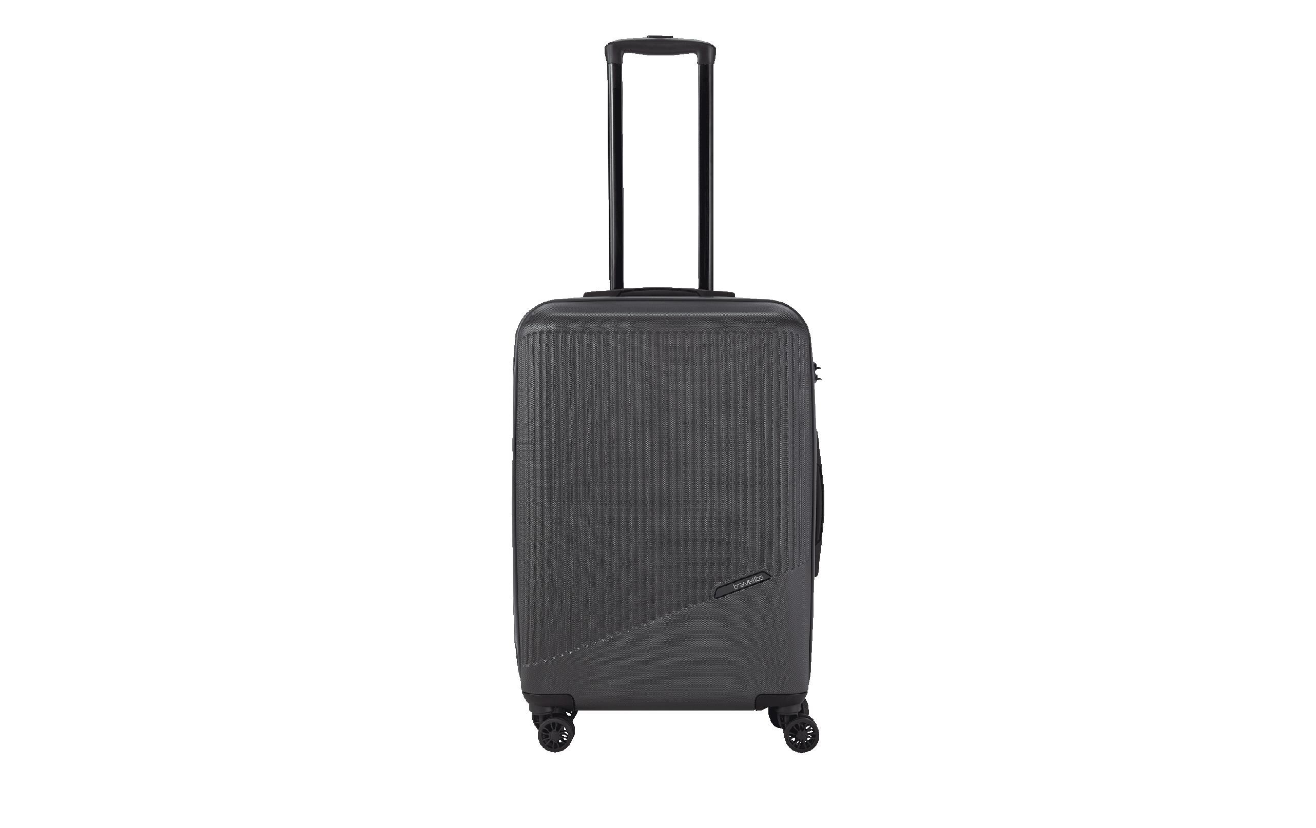 Reisekoffer BALI Trolley M Anthrazit4-Rollen Hartschalenkoffer
