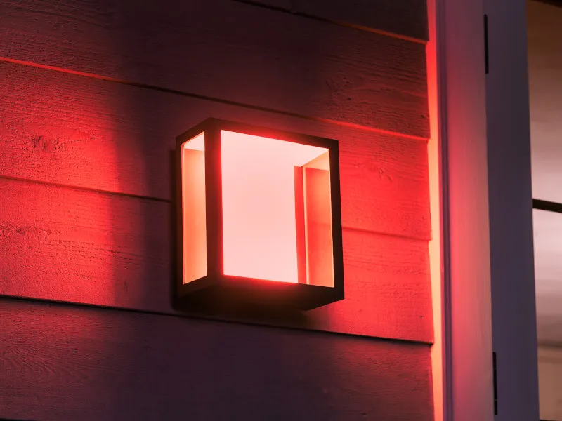 Philips Hue White Color Ambiance Impress Udendørs Væglampe - Bred