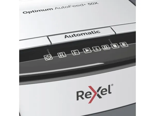 Makulator Rexel Optimum AutoFeed  50X krydsmakulering 4x28 mm (P-4)