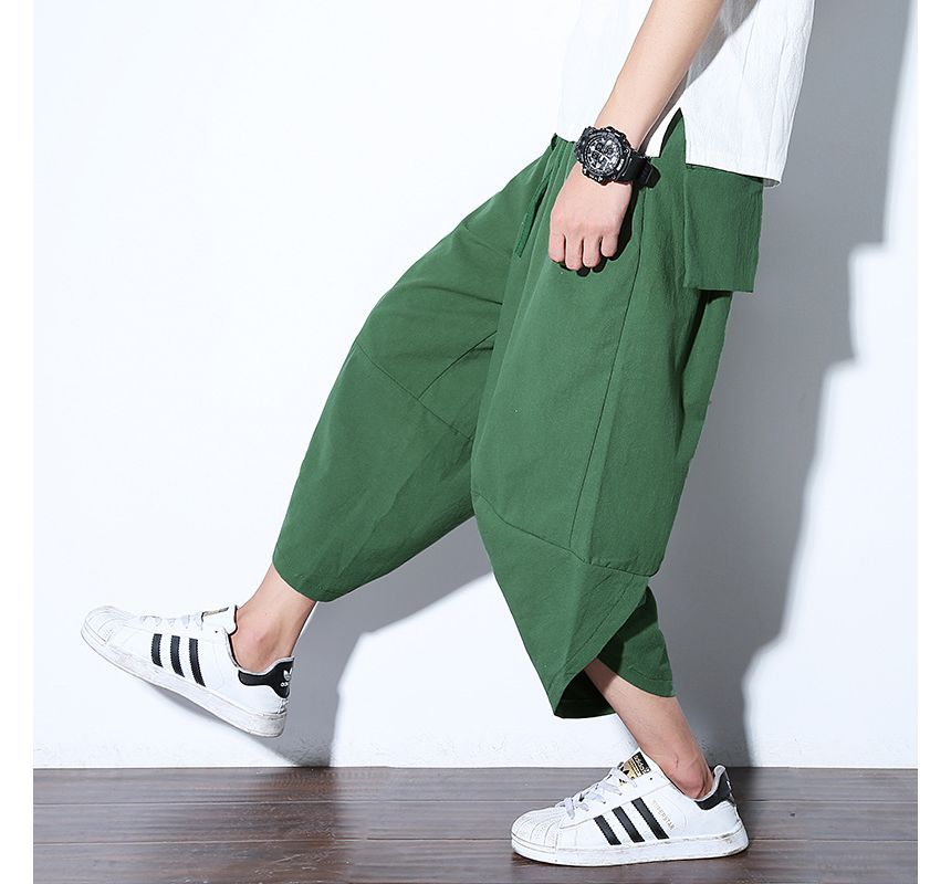 Ninine - Effen cropped harembroek