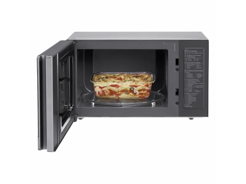 LG NeoChef MH6565CPS - Mikrobølgeovn med grill - 25 liter - 1000 W - rustfrit stål