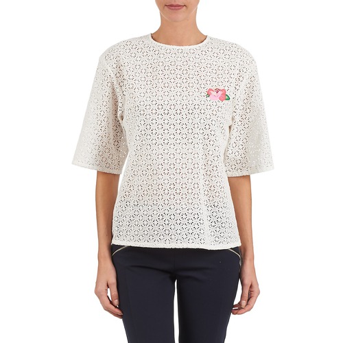 Manoush - FLOWER BADGE - Blanc