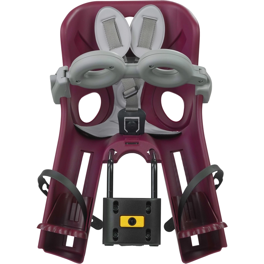 BELLELLI Kindersitz Fahrrad Plum Forest B-fix Frame Mount Red Must