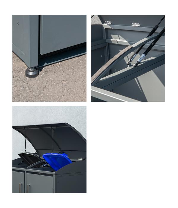 Westmann Mülltonnenverkleidung Moderna