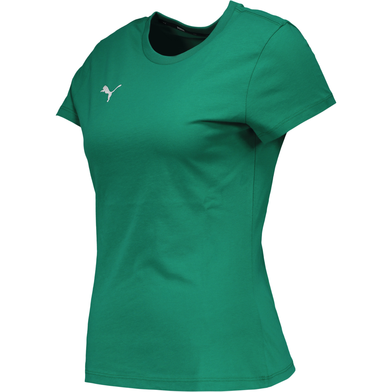 Puma Damen-Casual-Tee teamGoal S, schwarz