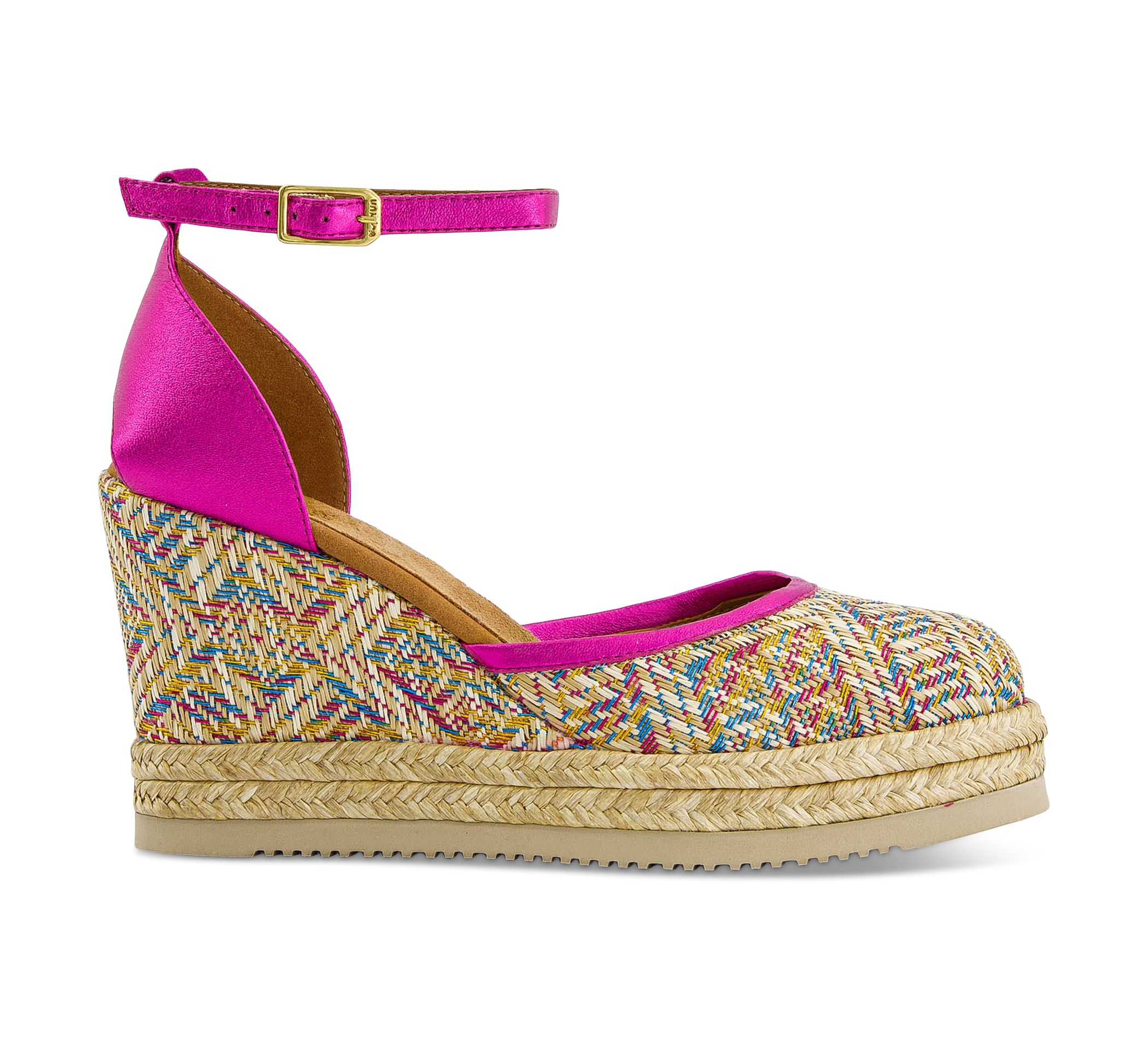 Unisa Keilsandaletten pink