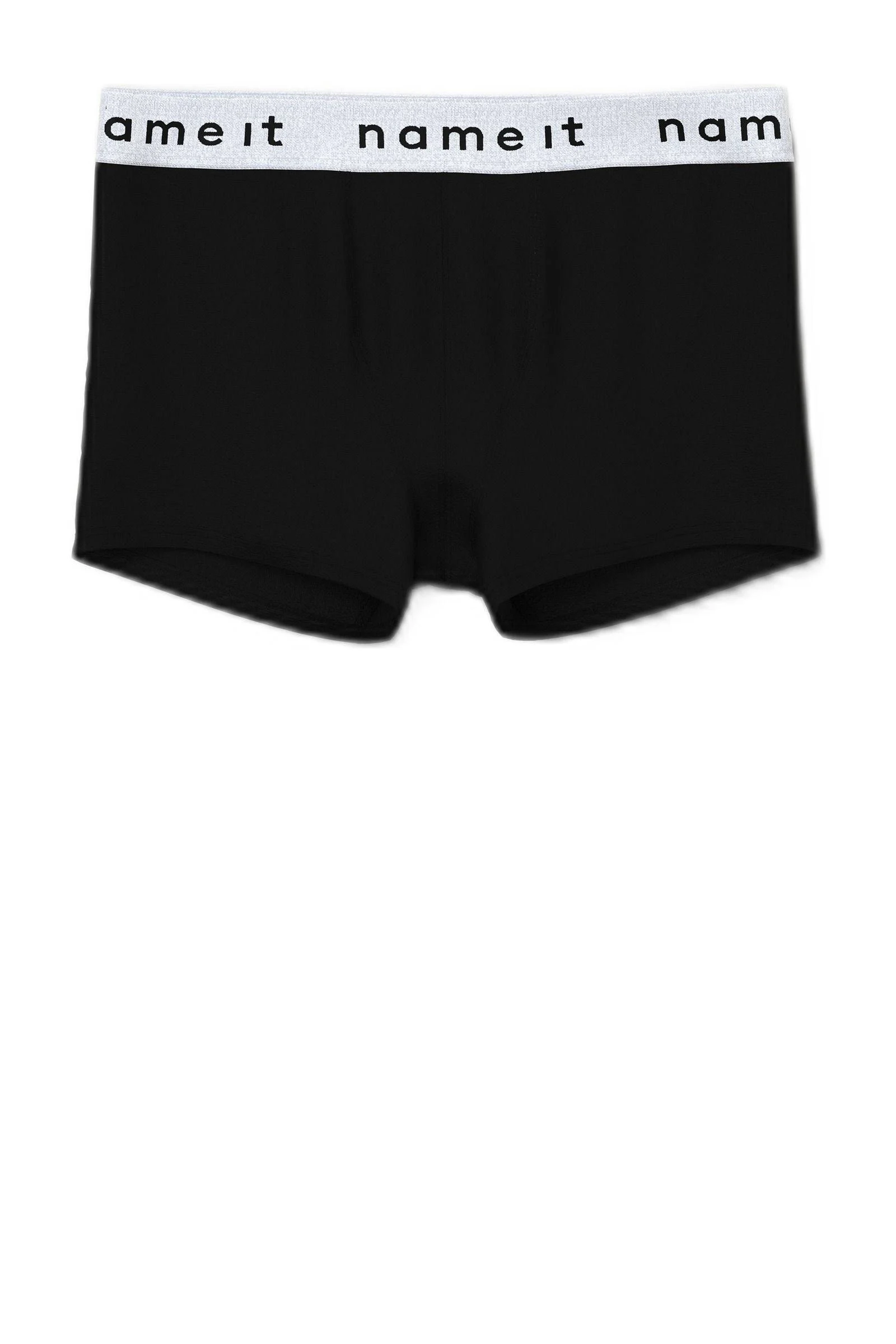 NAME IT boxershort NKMBOXER - set van 3 zwart/wit