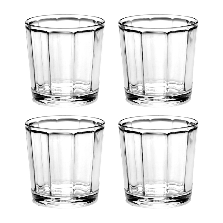 Serax Surface by Sergio Herman glazen 35cl set van 4