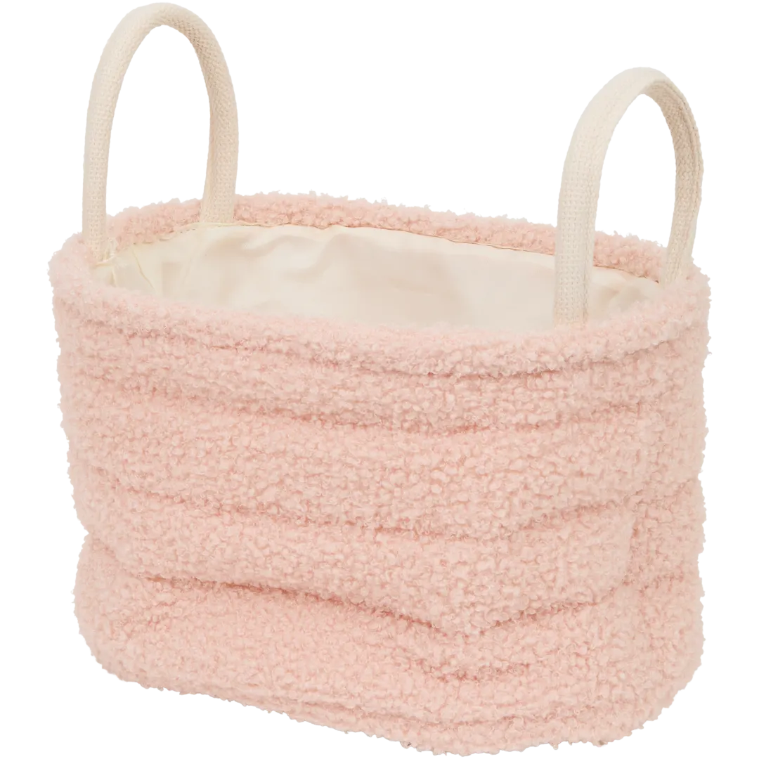 Panier de rangement en peluche