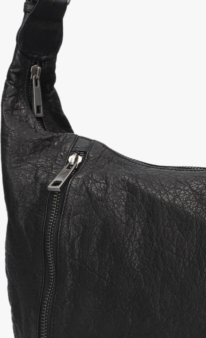 N\u00DANOO zwarte n&uacute;noo schoudertas small stella zipper