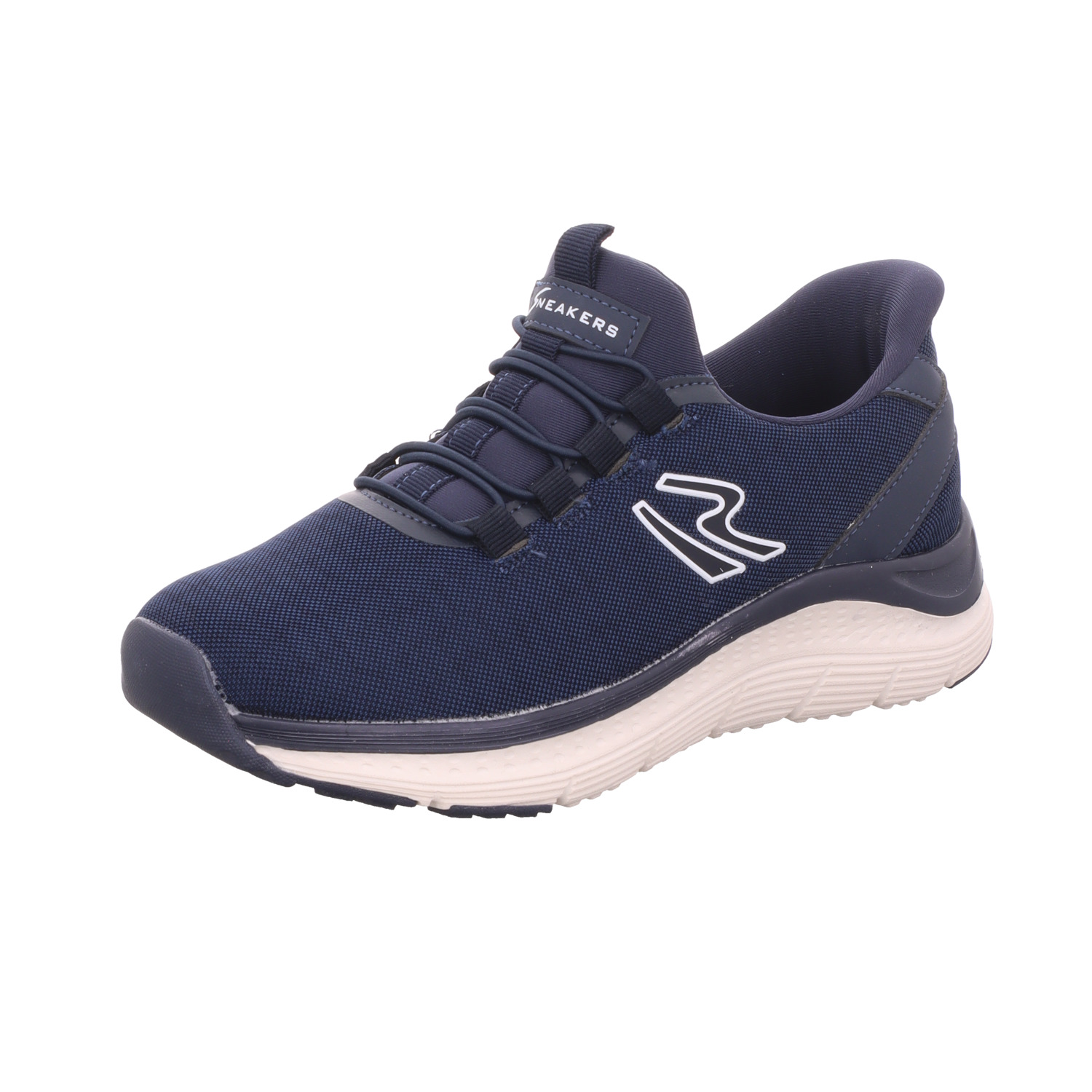 Sneakers Damen-Sneaker-Slipper Blau-Weiß