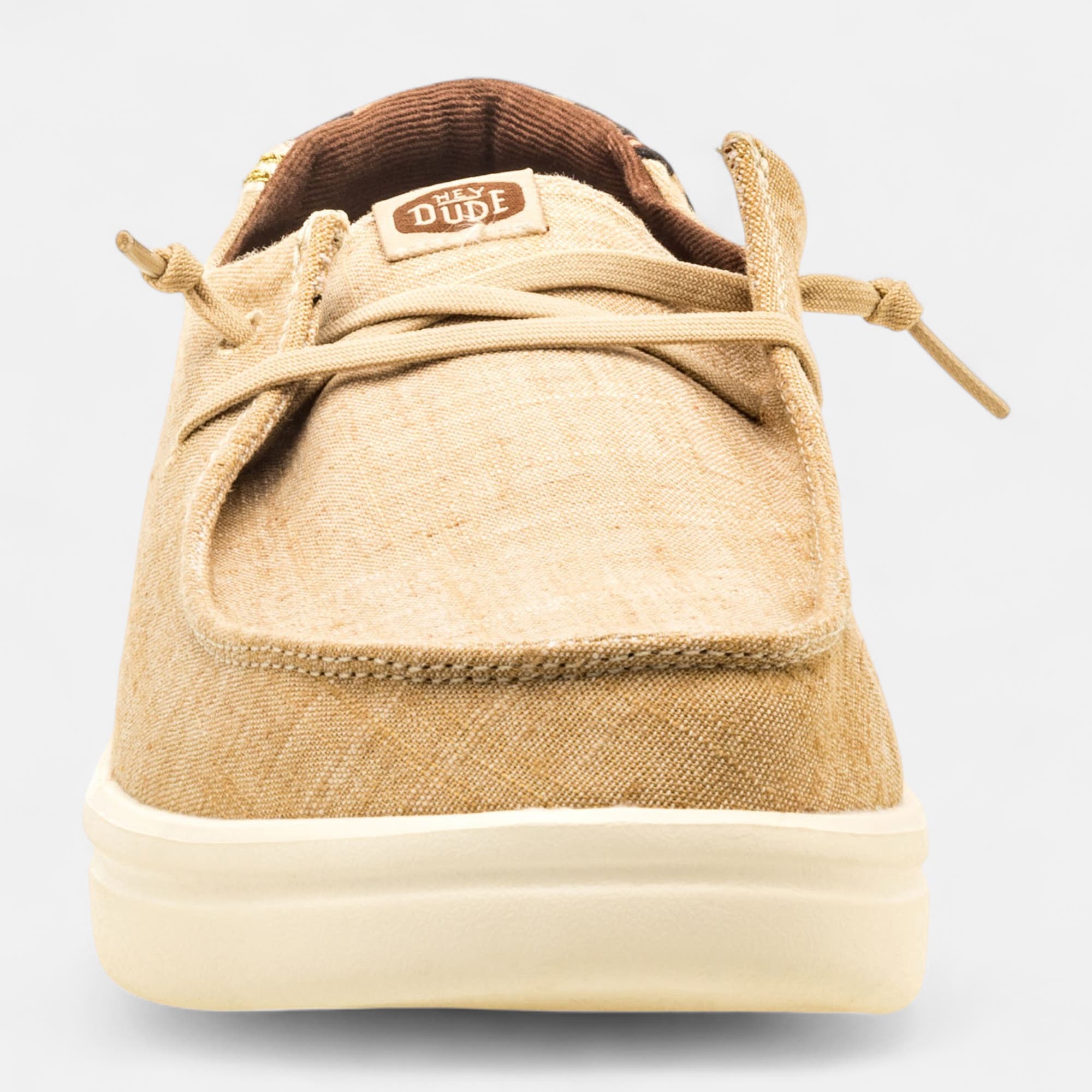 Baskets en toile Femme beige