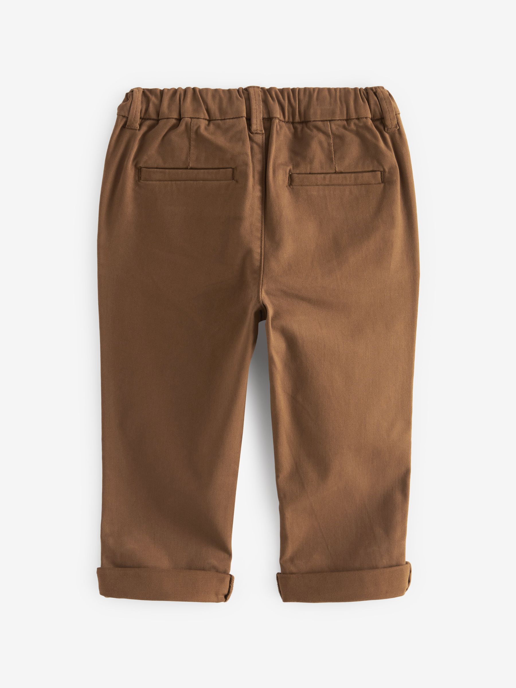 Ginger bruin - Stretch Chino Broek (3mnd-7jr)
