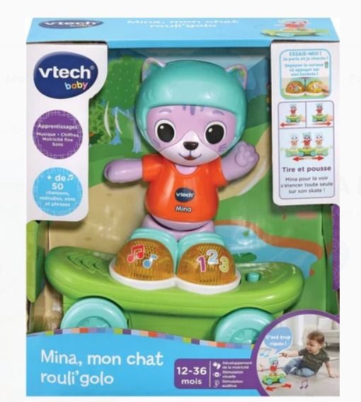 MINA MON CHAT ROULI'GOLO - Ecru