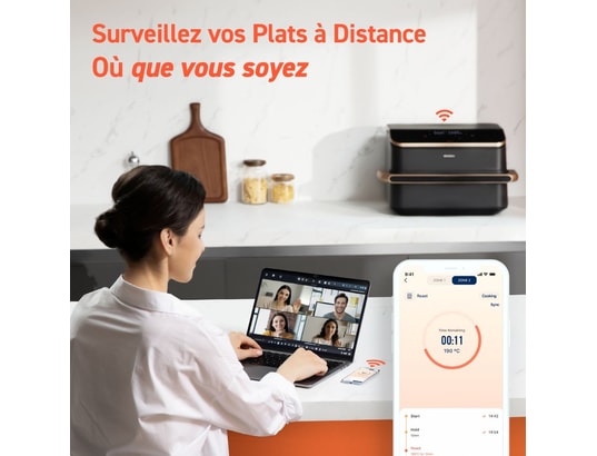COSORI - Friteuse à air chaud Dual Blaze Twinfry Chef Edition