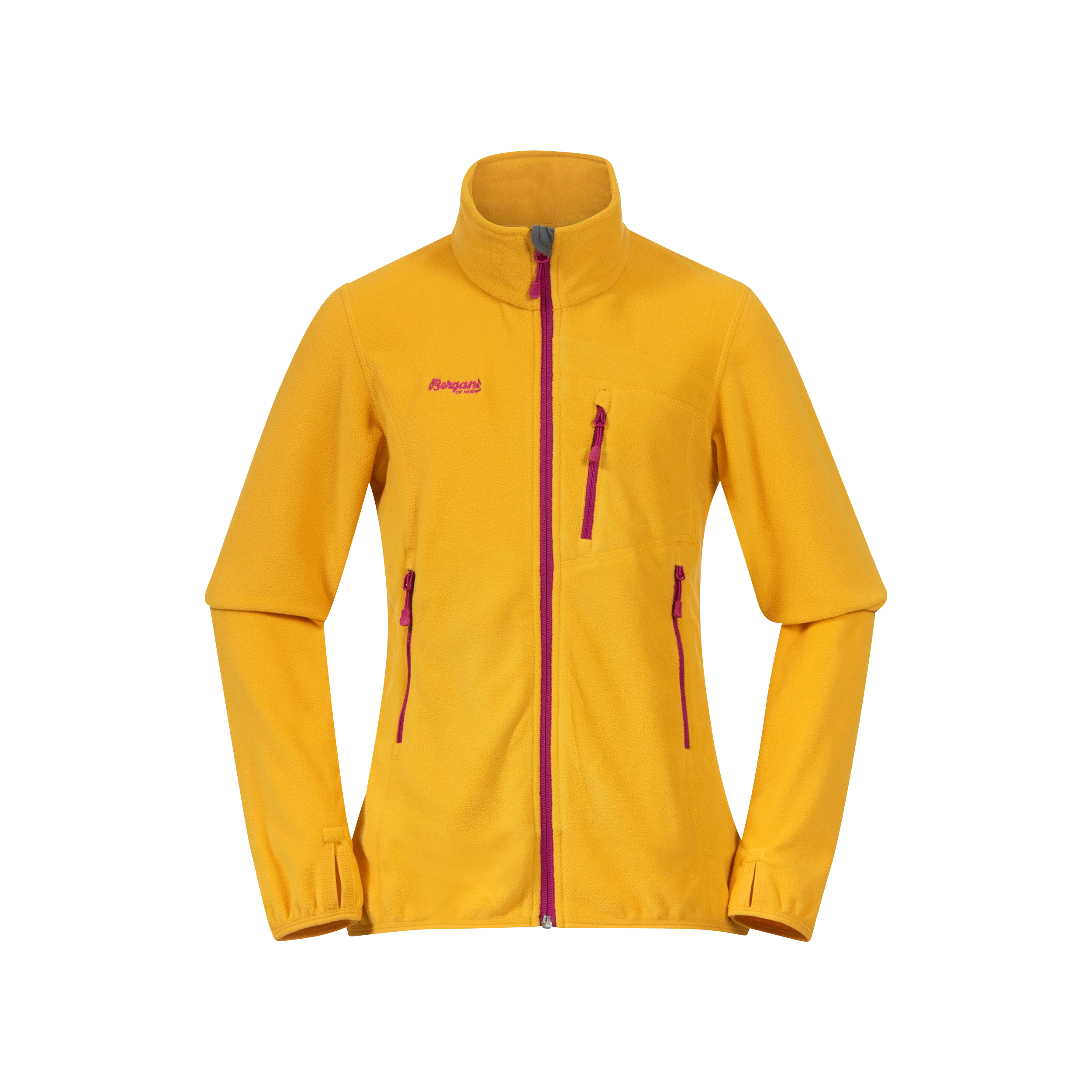 Runde Youth Girl Jacket Light Golden Yellow