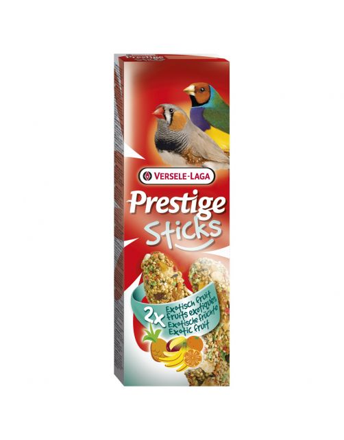 Versele-Laga Prestige Sticks Vinken Exotisch Fruit - Vogelsnack - 2x30 g