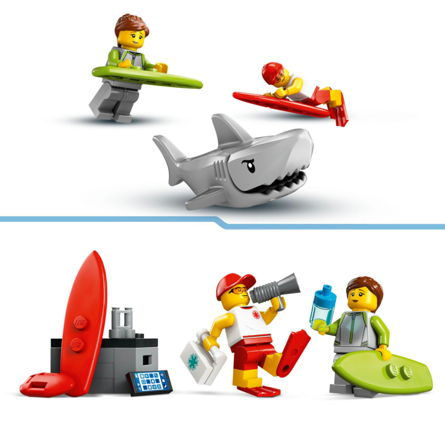 LEGO® City 60453 Einsatzfahrzeug der Rettungsschwimmer ab 6 Jahren