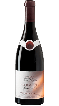 Domaine Bertagna Vougeot 1er Cru Les Petits Vougeots 2015 rouge