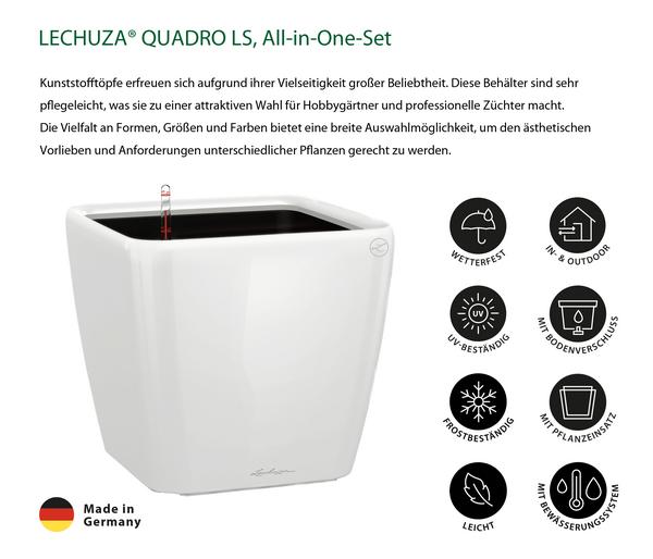 LECHUZA® QUADRO LS, All-in-One-Set