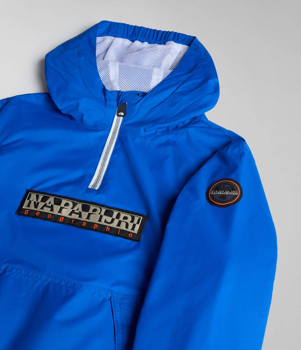 Napapijri zomerjas met logo blauw