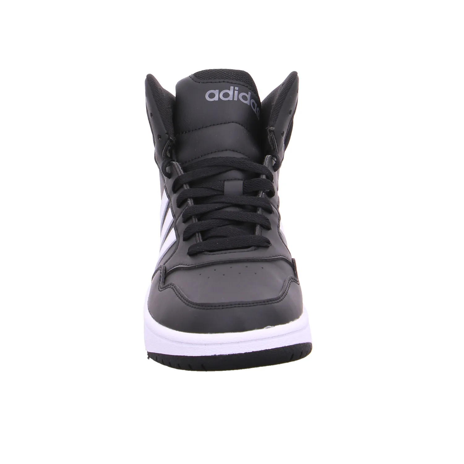ADIDAS Kinder Sportschuh Schwarz Lederimitat