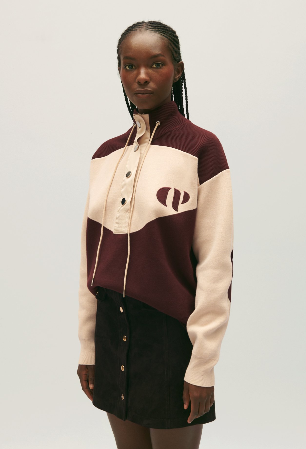 Sweatshirt Minimum col camionneur