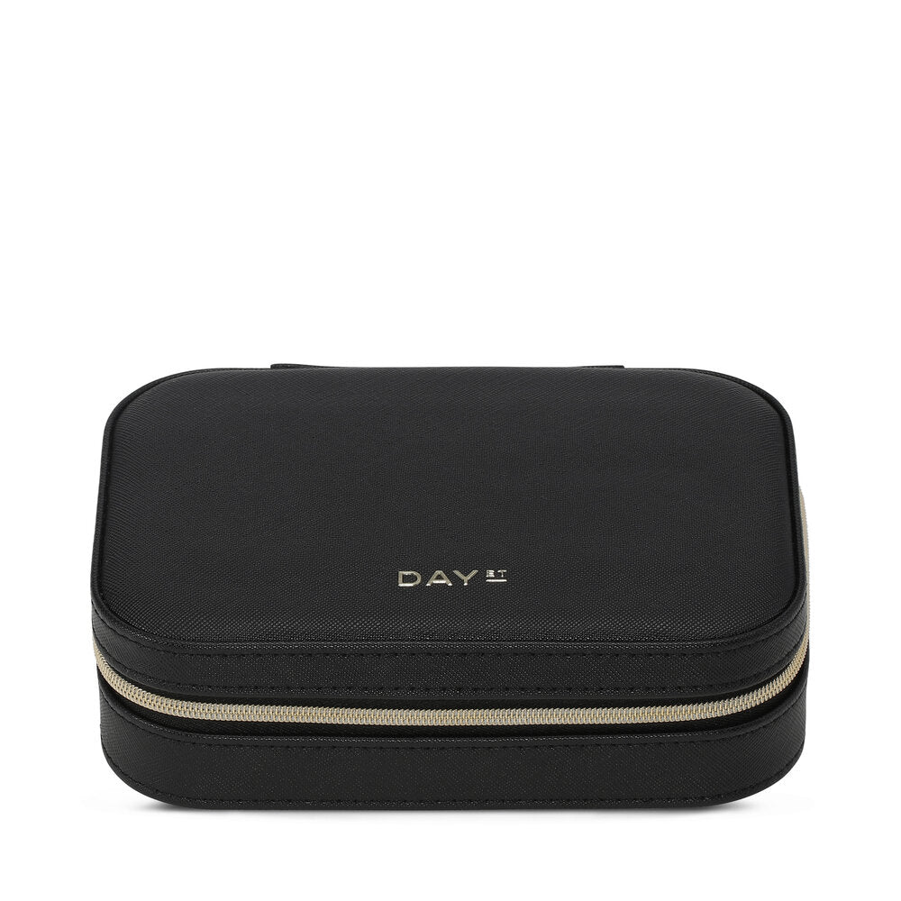 DAY ET  Saffiano Zip smykkeskrin - sort