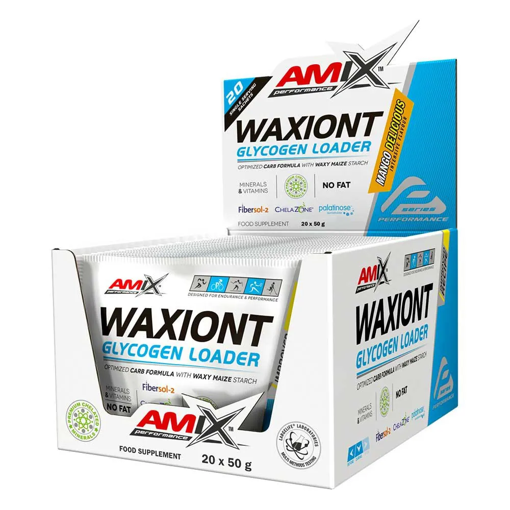 Amix Growth Professional Glycogen Loader 50g Dose Única Carboidrato Sabor Manga