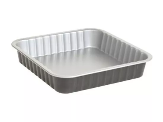 Plat à Four Carré en Métal 