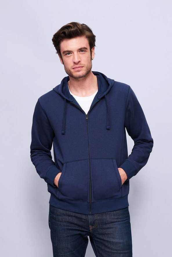 SOL'S 03105 - Spike Men Veste Zippée Homme à Capuche